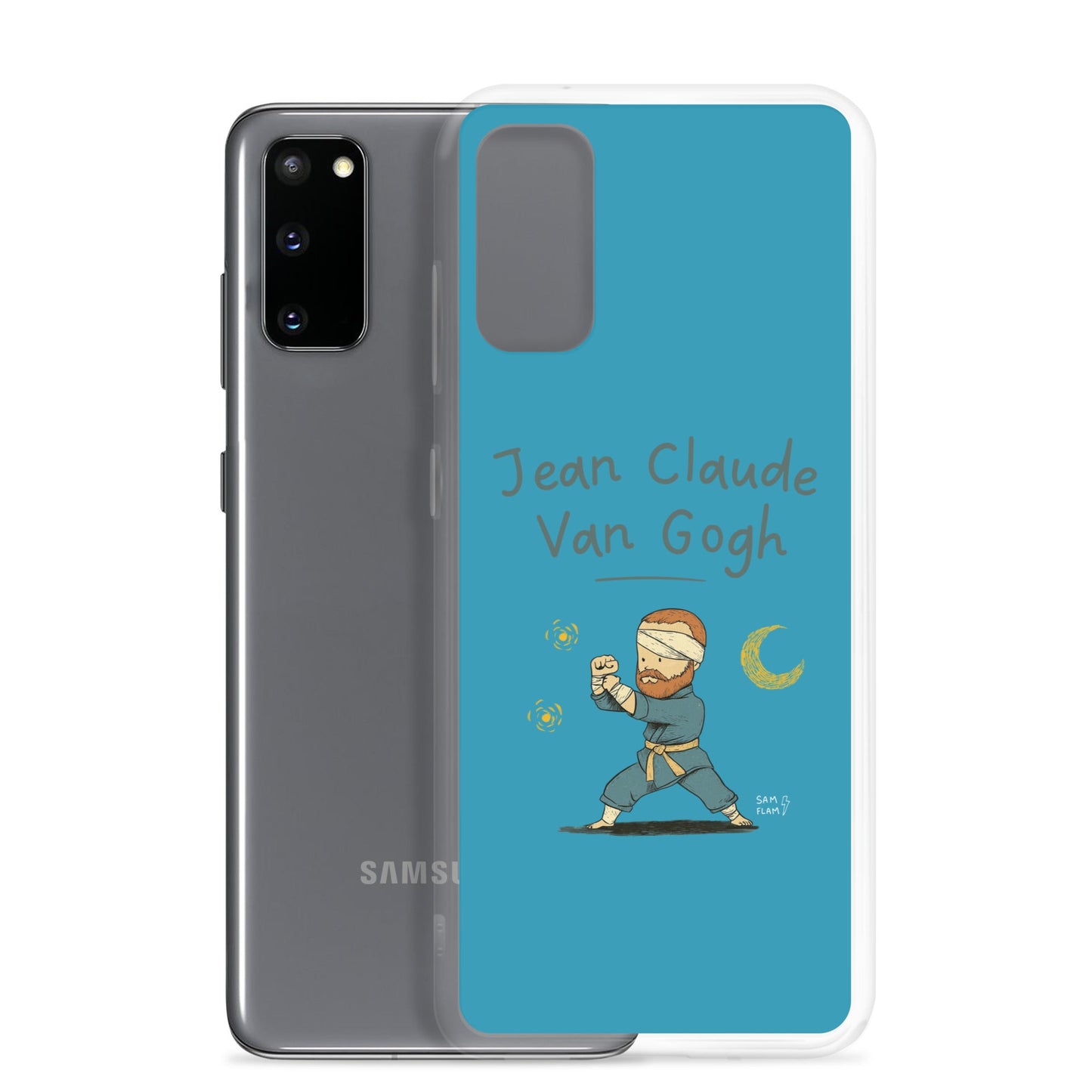 Clear Case for Samsung® "Jean Claude" - Sam Flam