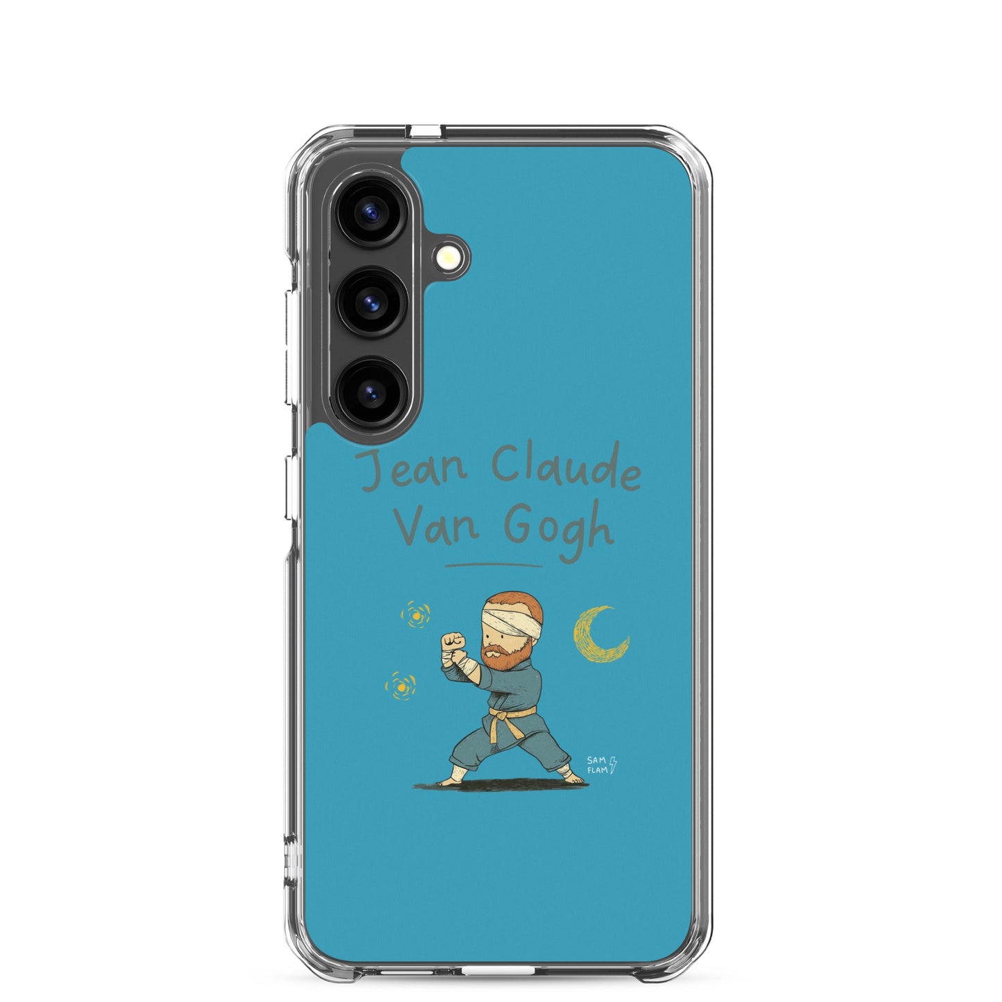 Clear Case for Samsung® "Jean Claude" - Sam Flam