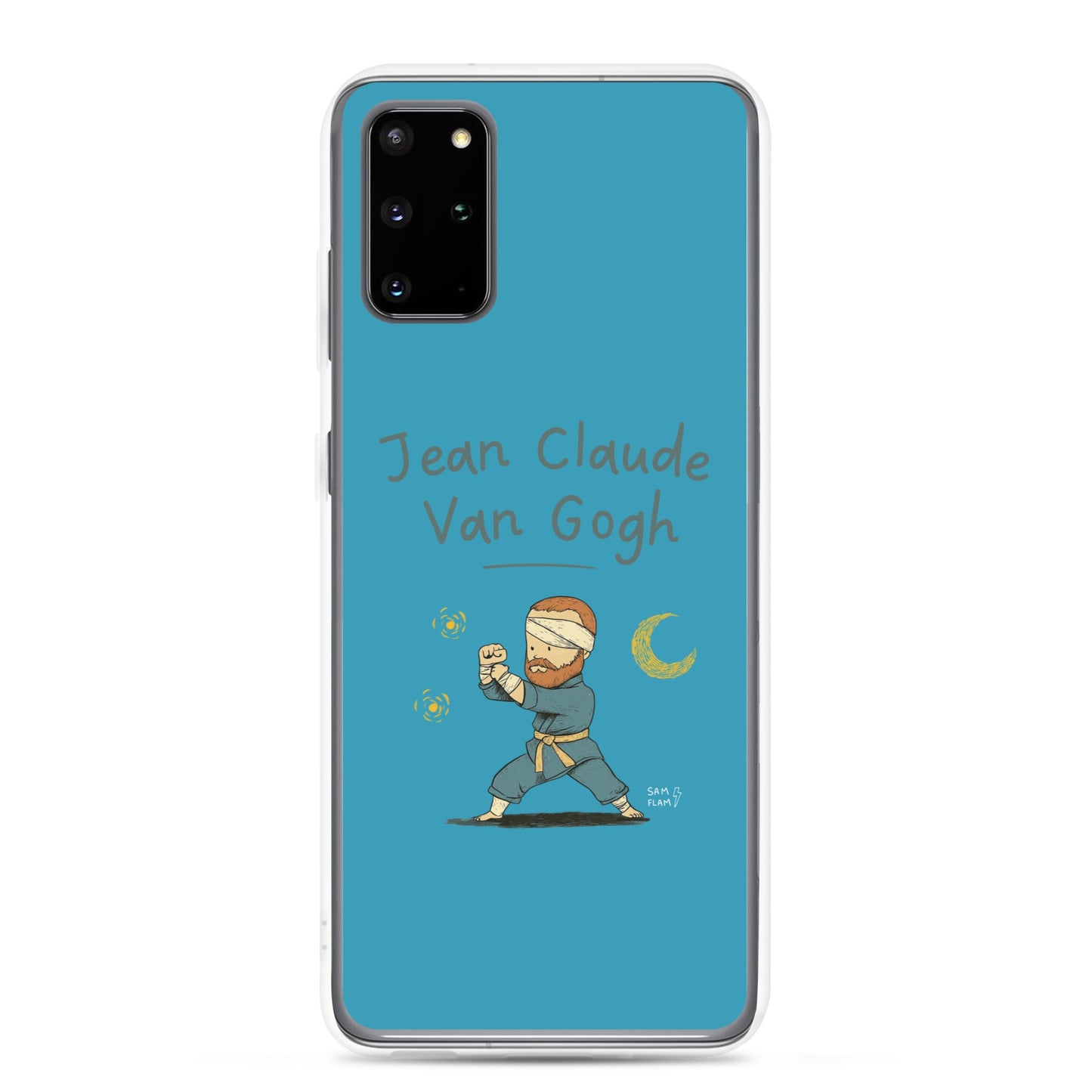 Clear Case for Samsung® "Jean Claude" - Sam Flam