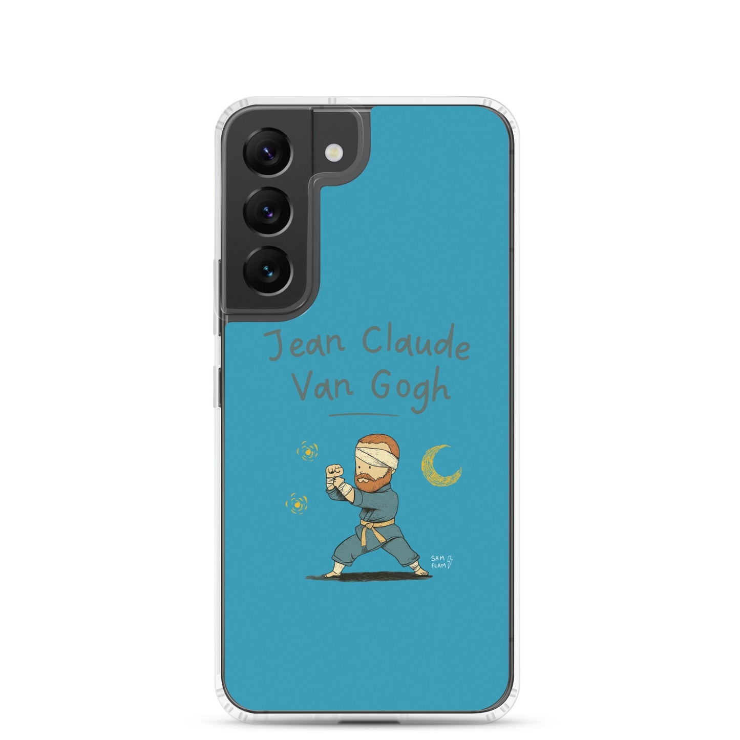 Clear Case for Samsung® "Jean Claude" - Sam Flam