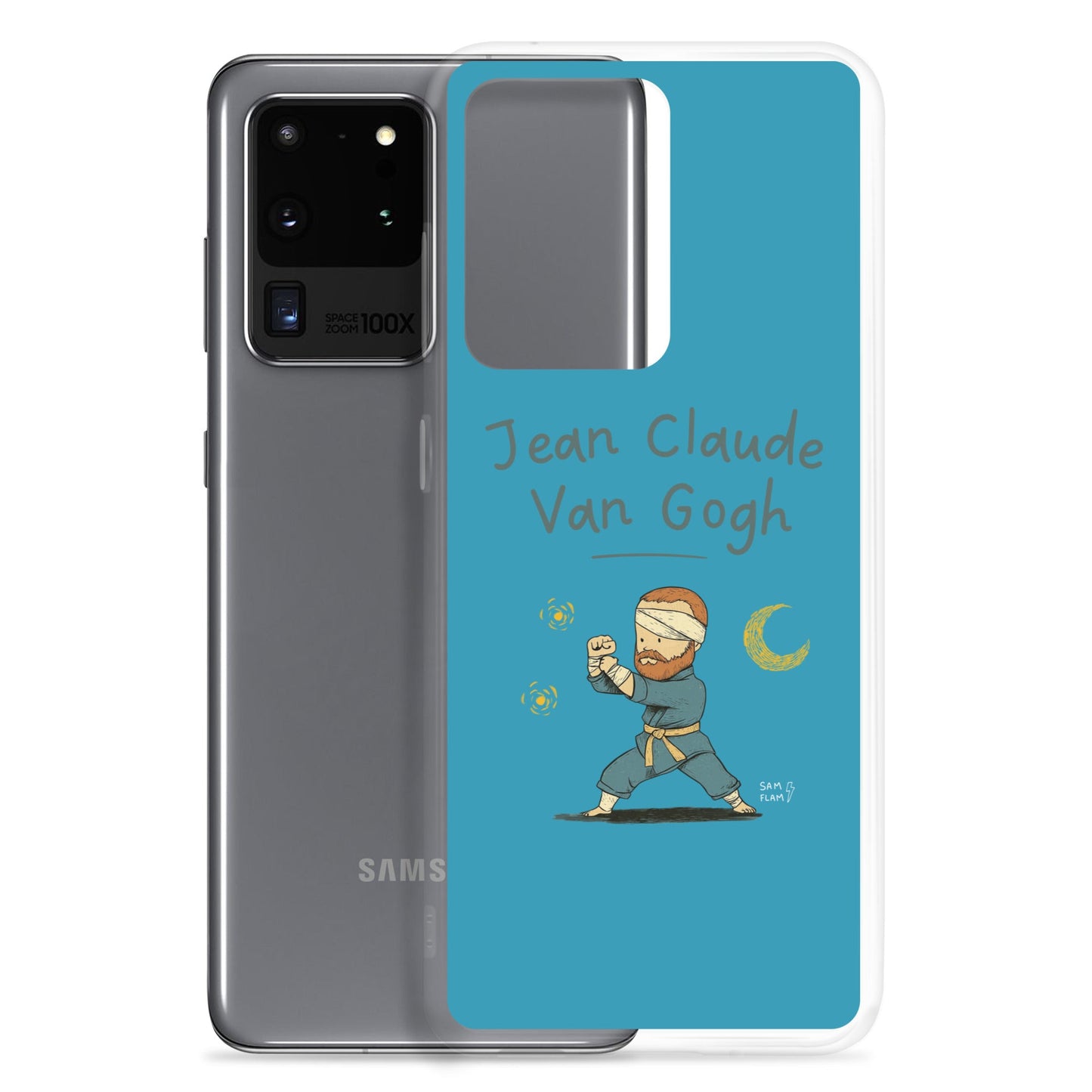 Clear Case for Samsung® "Jean Claude" - Sam Flam