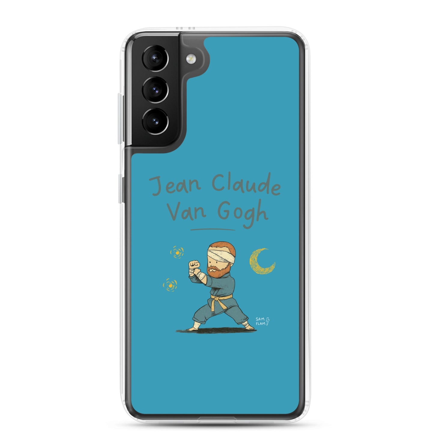 Clear Case for Samsung® "Jean Claude" - Sam Flam