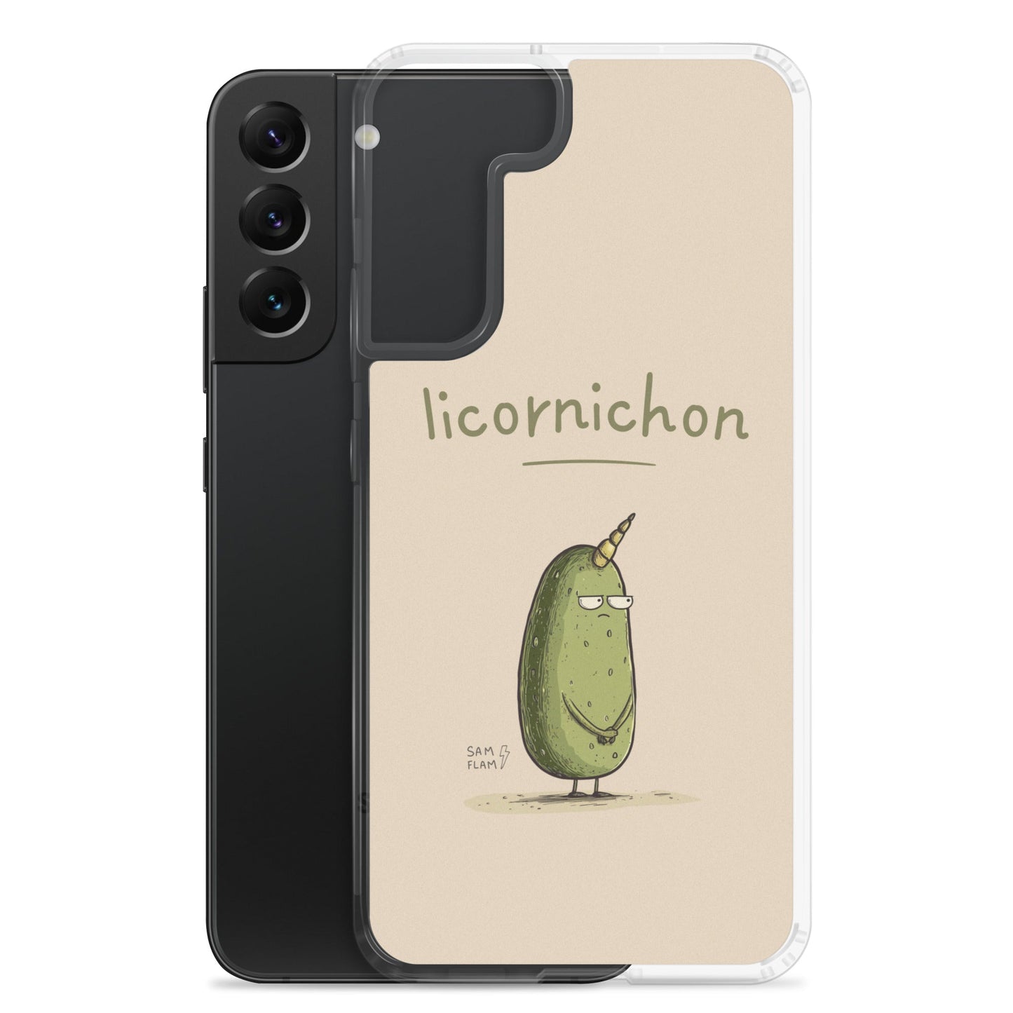 Clear Case for Samsung® "Licornichon" - Sam Flam