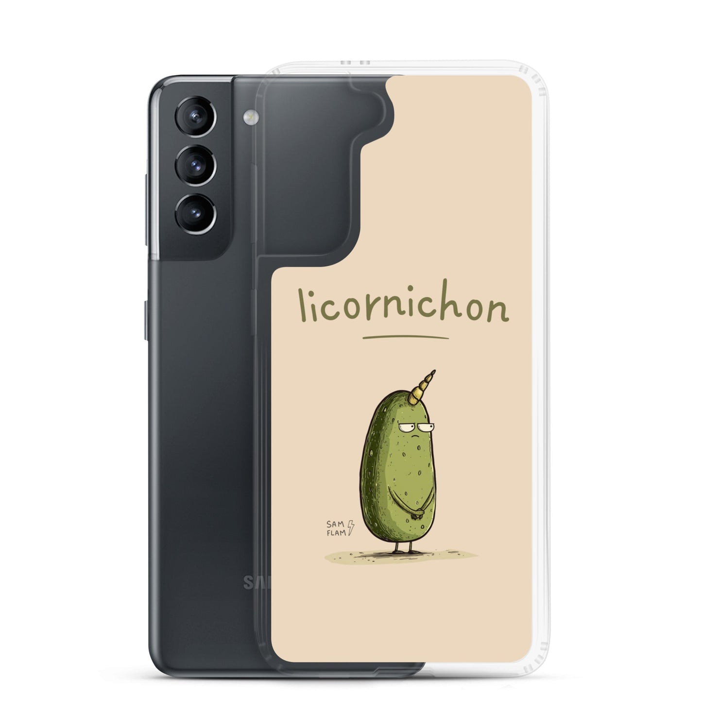 Clear Case for Samsung® "Licornichon" - Sam Flam