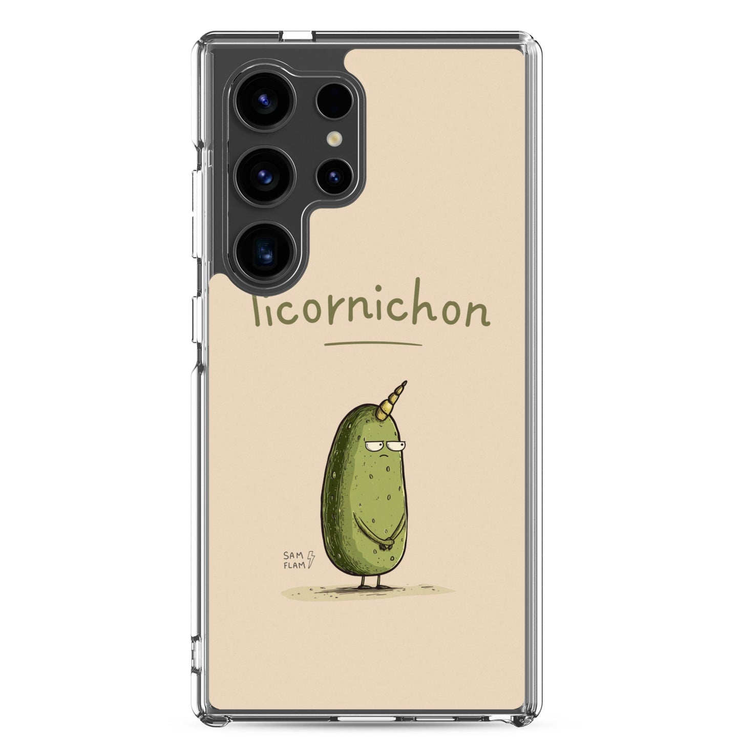 Clear Case for Samsung® "Licornichon" - Sam Flam
