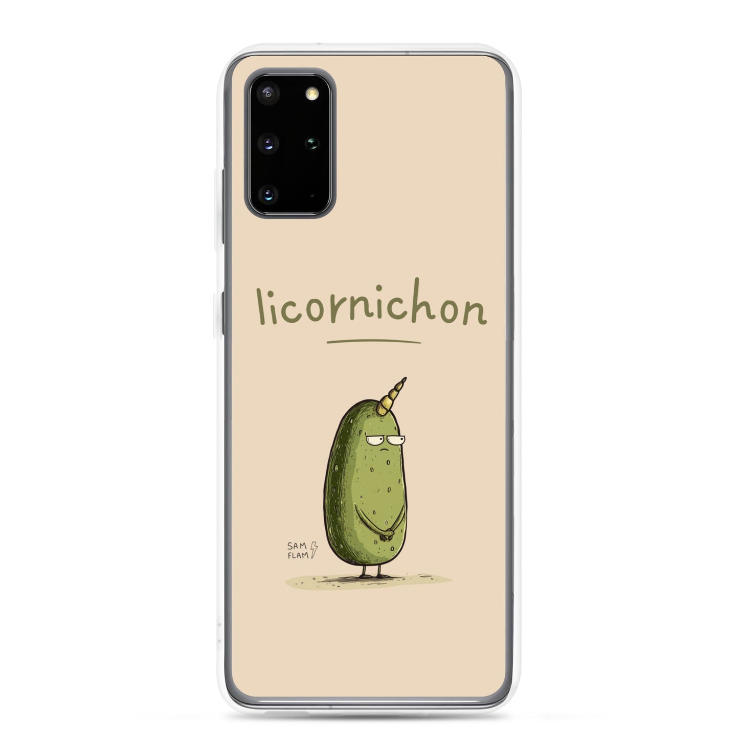 Clear Case for Samsung® "Licornichon" - Sam Flam
