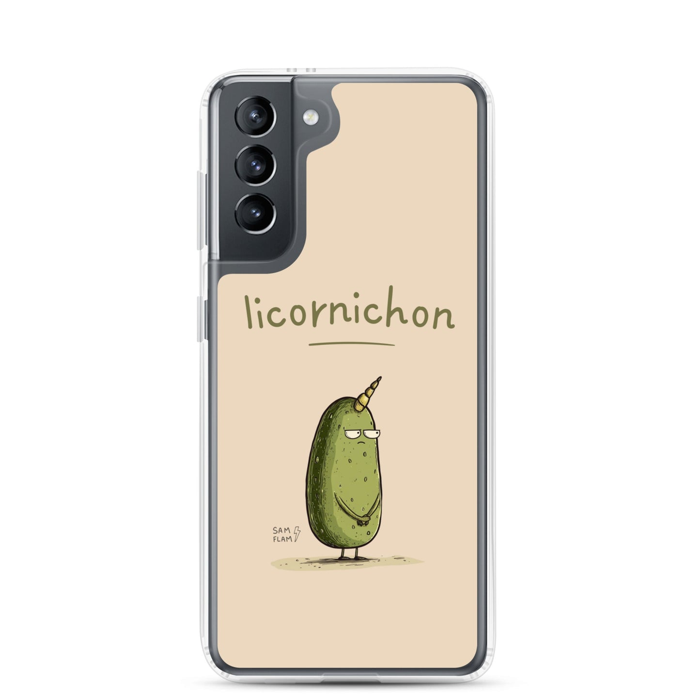Clear Case for Samsung® "Licornichon" - Sam Flam