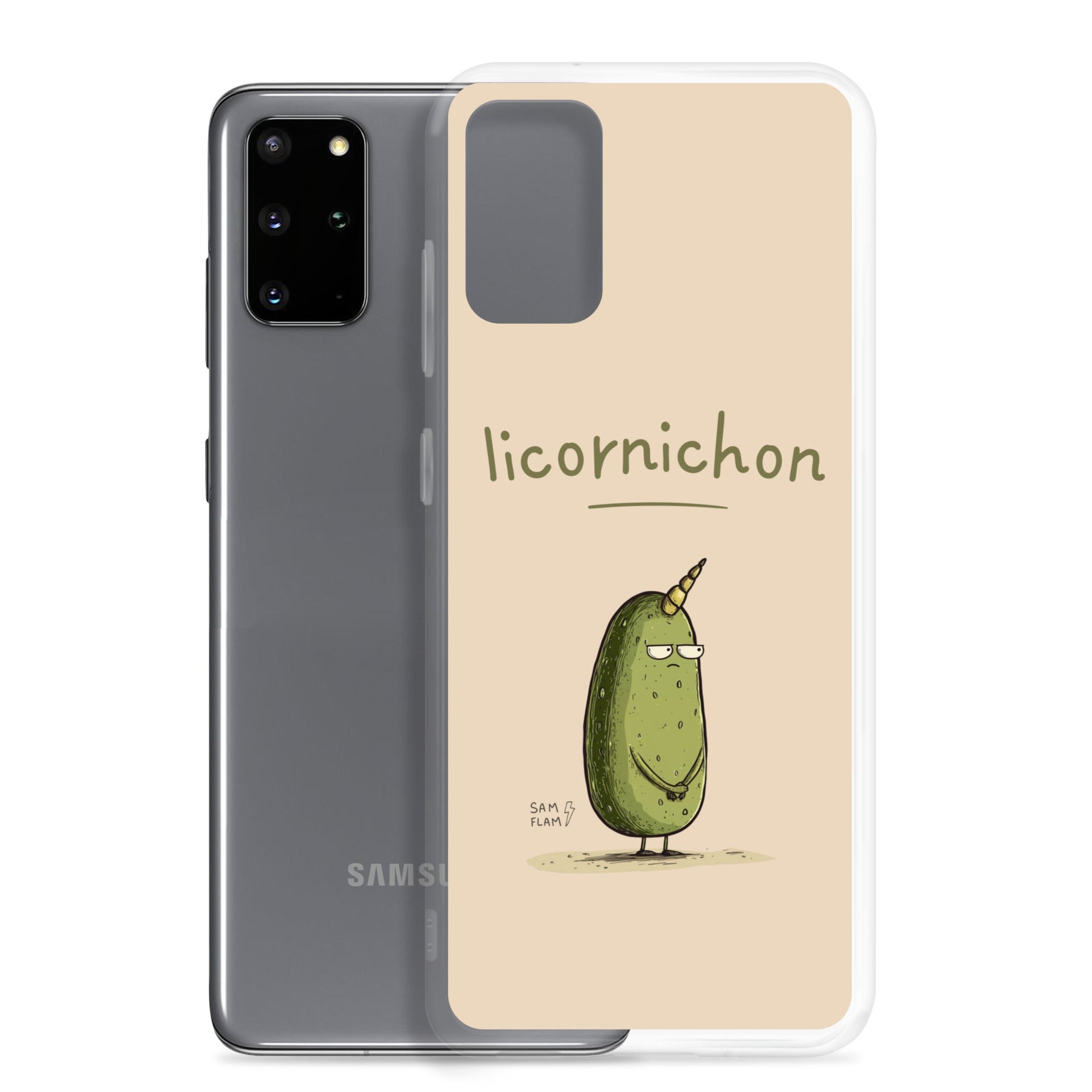 Clear Case for Samsung® "Licornichon" - Sam Flam