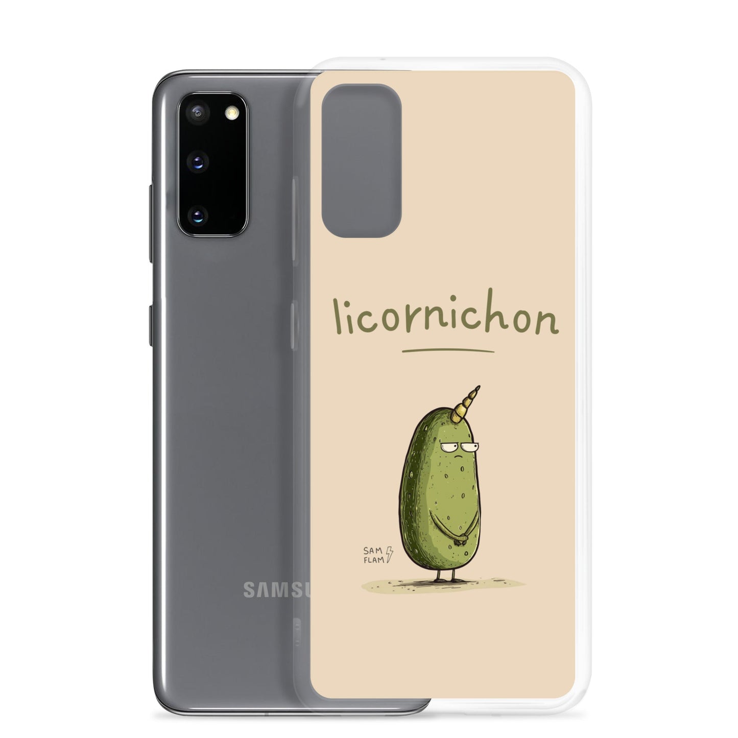 Clear Case for Samsung® "Licornichon" - Sam Flam