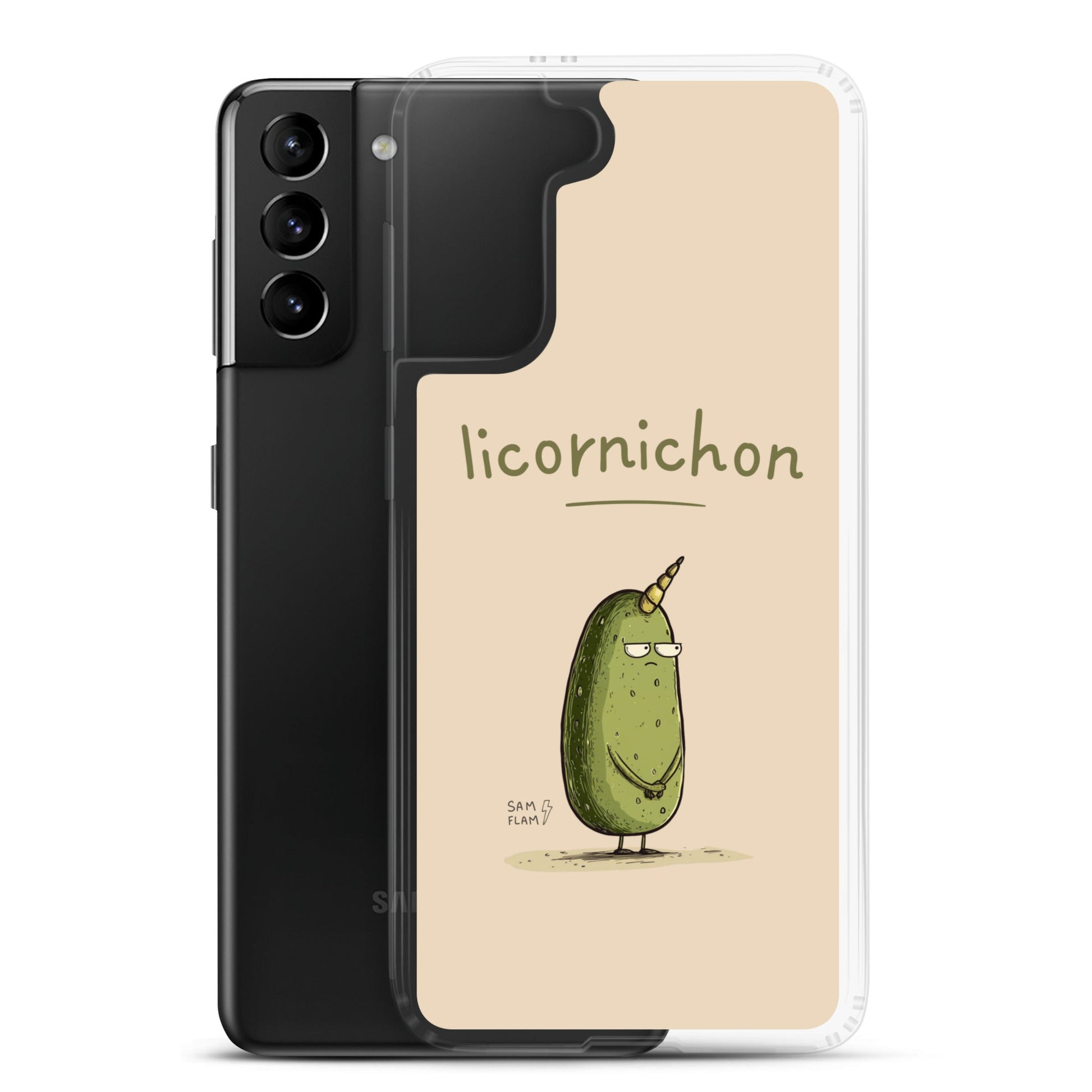 Clear Case for Samsung® "Licornichon" - Sam Flam