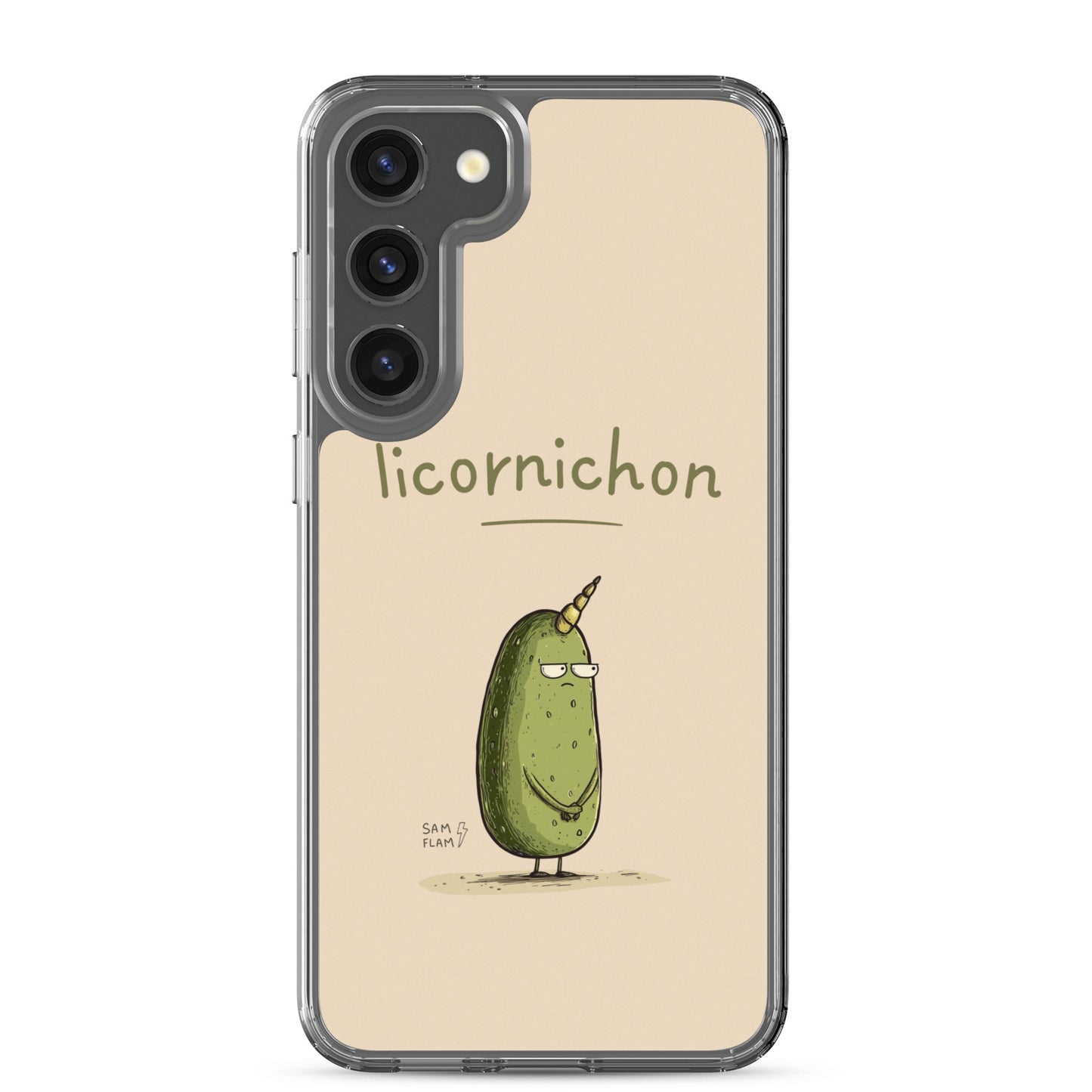 Clear Case for Samsung® "Licornichon" - Sam Flam