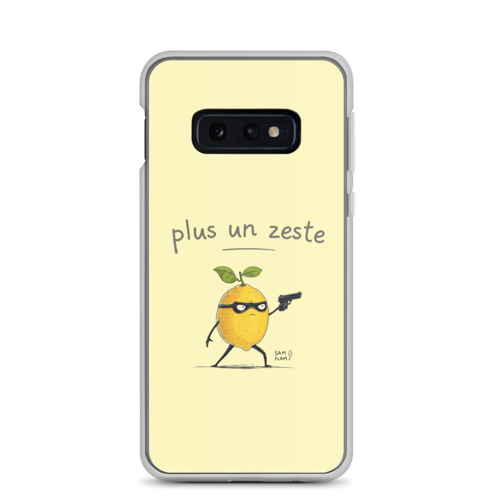 Clear Case for Samsung® "Plus un zeste" - Sam Flam