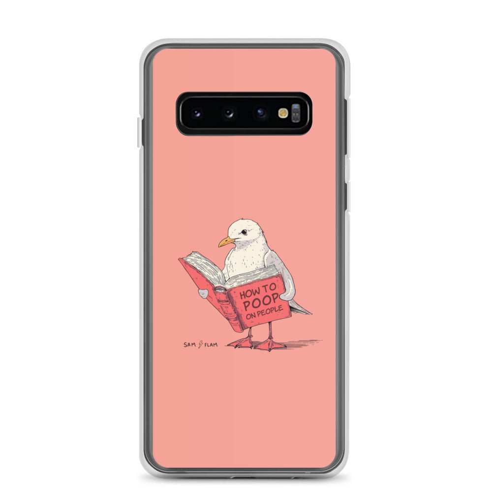 Clear Case for Samsung® "Poop" - Sam Flam