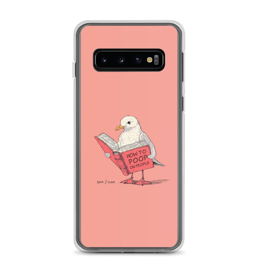 Clear Case for Samsung® "Poop" - Sam Flam