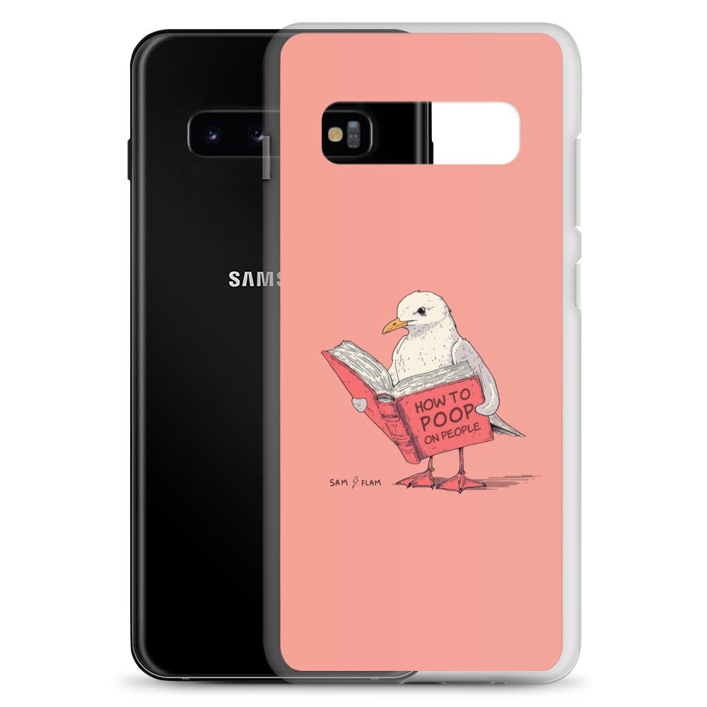 Clear Case for Samsung® "Poop" - Sam Flam