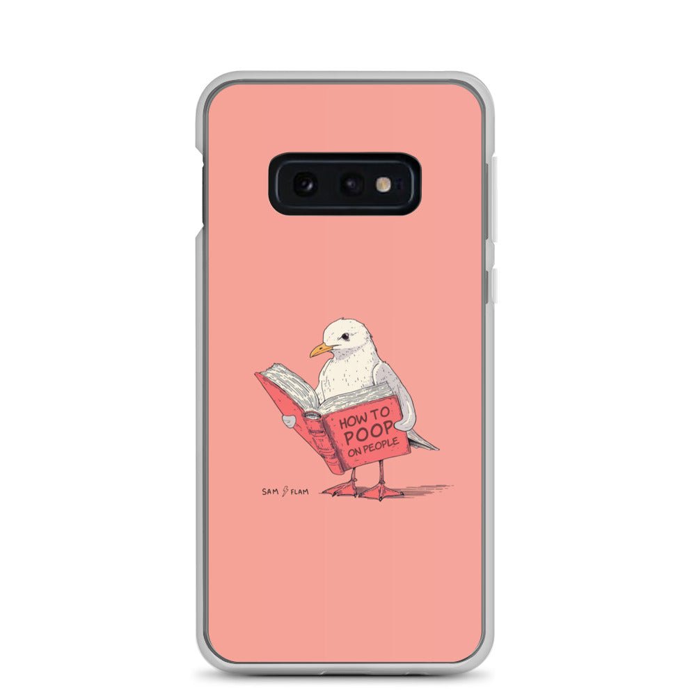 Clear Case for Samsung® "Poop" - Sam Flam