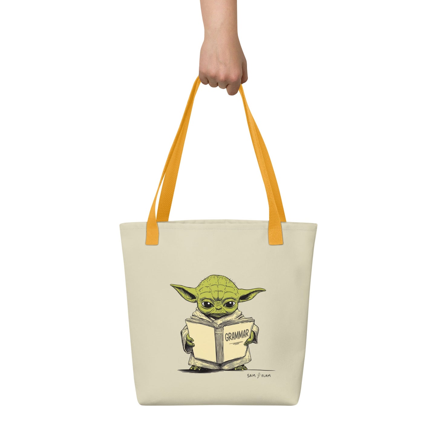 Tote bag "Grammar" - Sam Flam