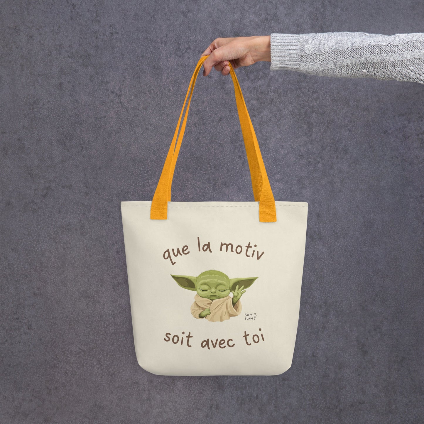 Tote bag "Motiv'" - Sam Flam