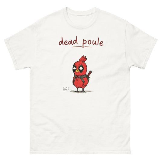 Unisex classic tee "Dead poule" - Sam Flam