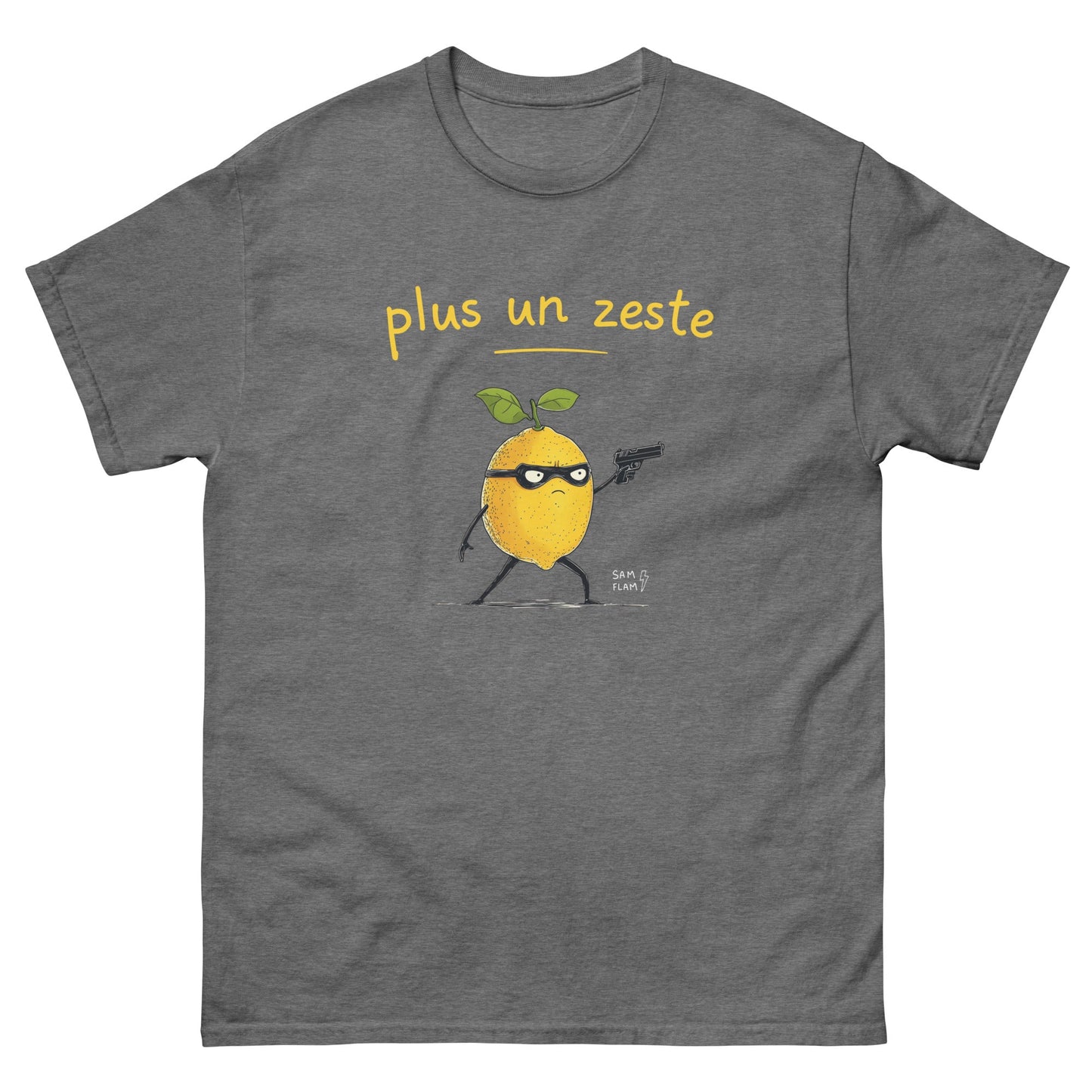 Unisex classic tee "Plus un zeste" - Sam Flam