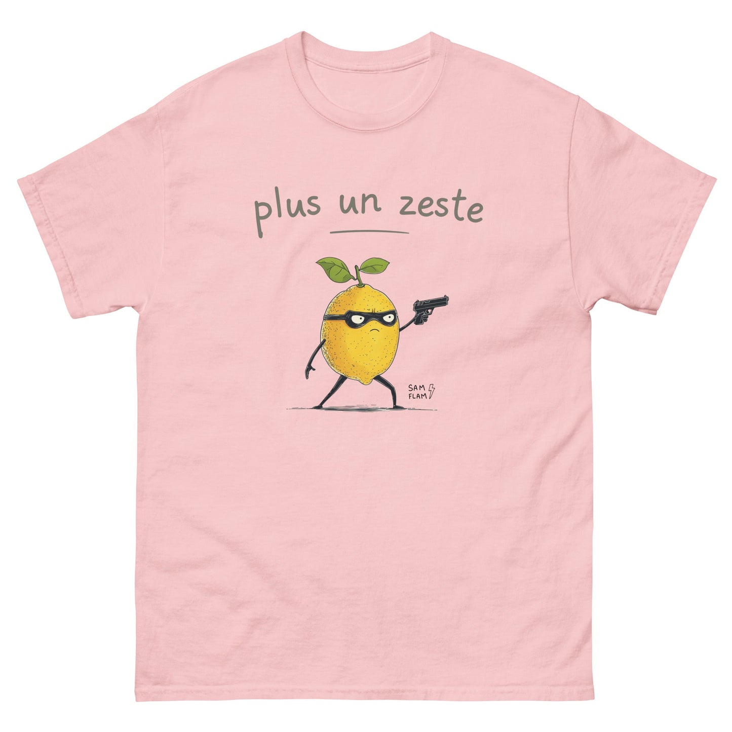 Unisex classic tee "Plus un zeste" - Sam Flam