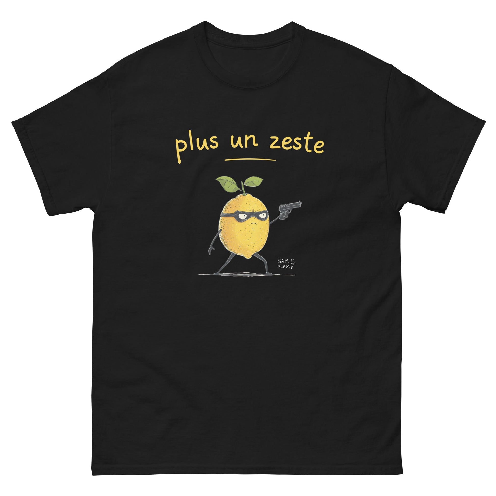Unisex classic tee "Plus un zeste" - Sam Flam