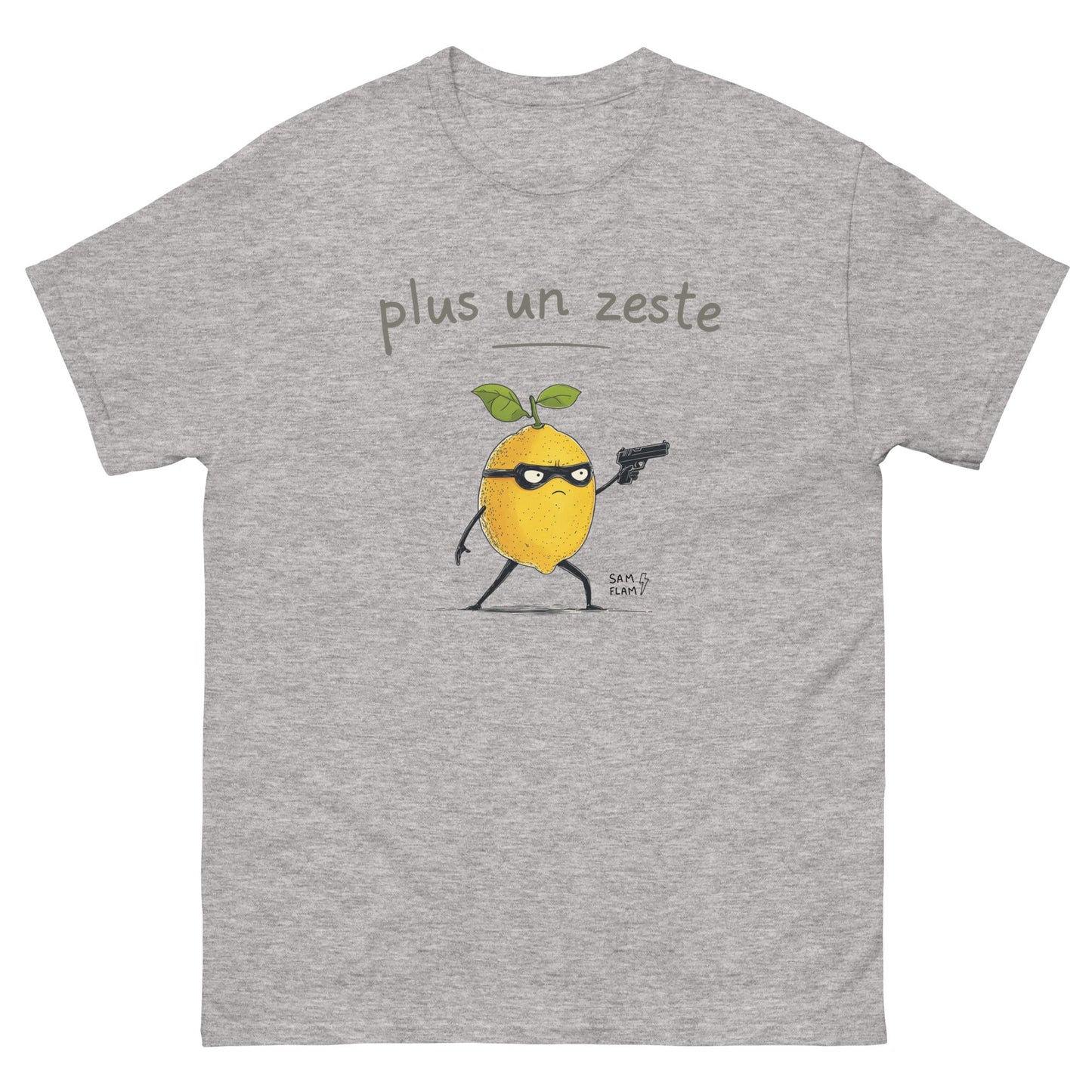 Unisex classic tee "Plus un zeste" - Sam Flam