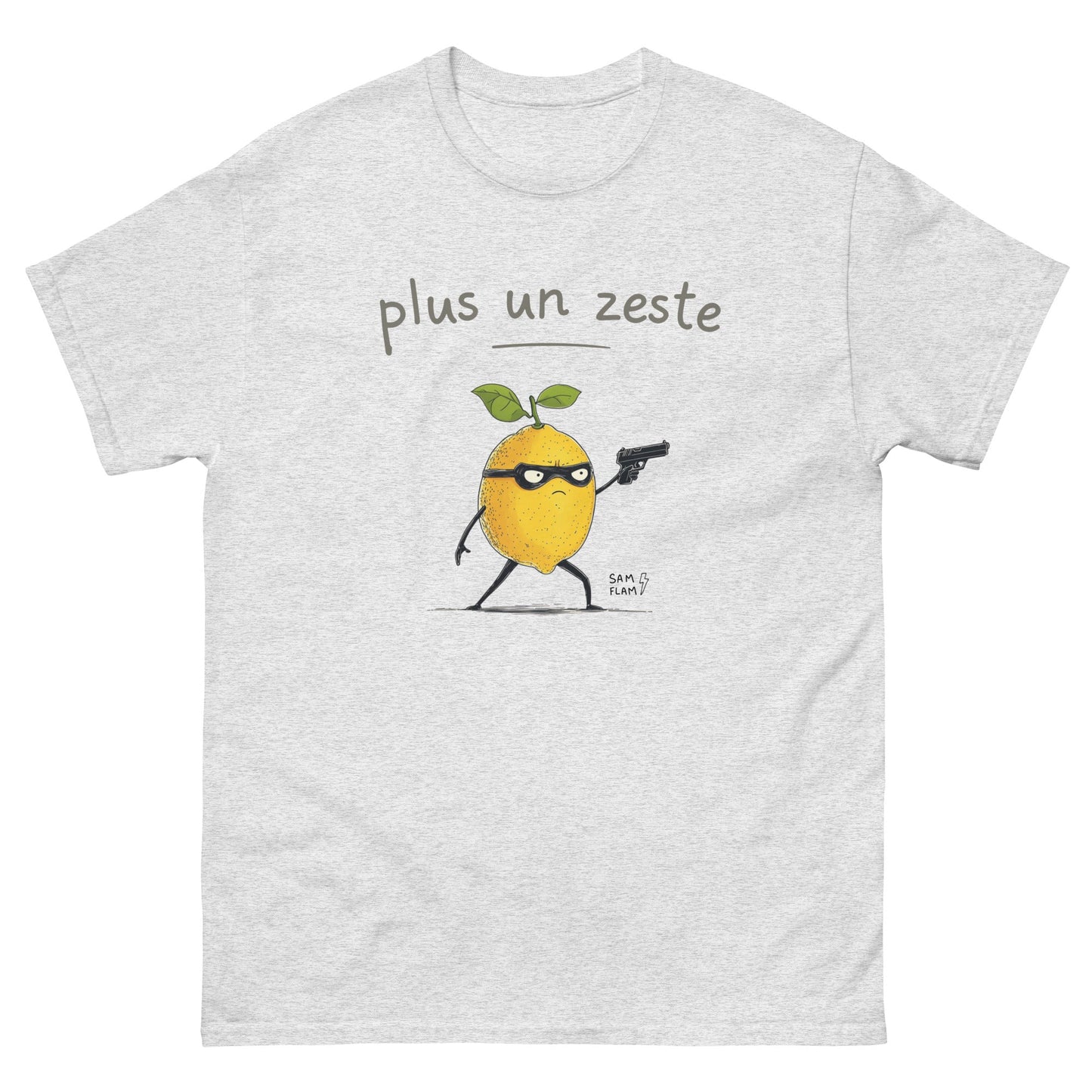 Unisex classic tee "Plus un zeste" - Sam Flam