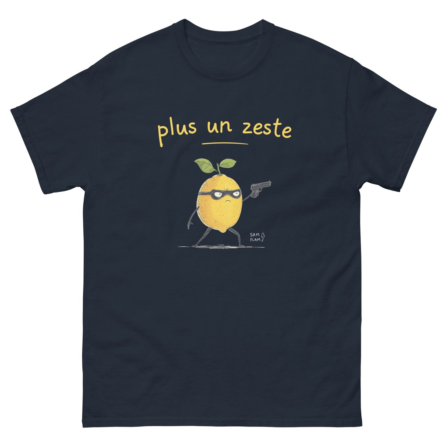 Unisex classic tee "Plus un zeste" - Sam Flam