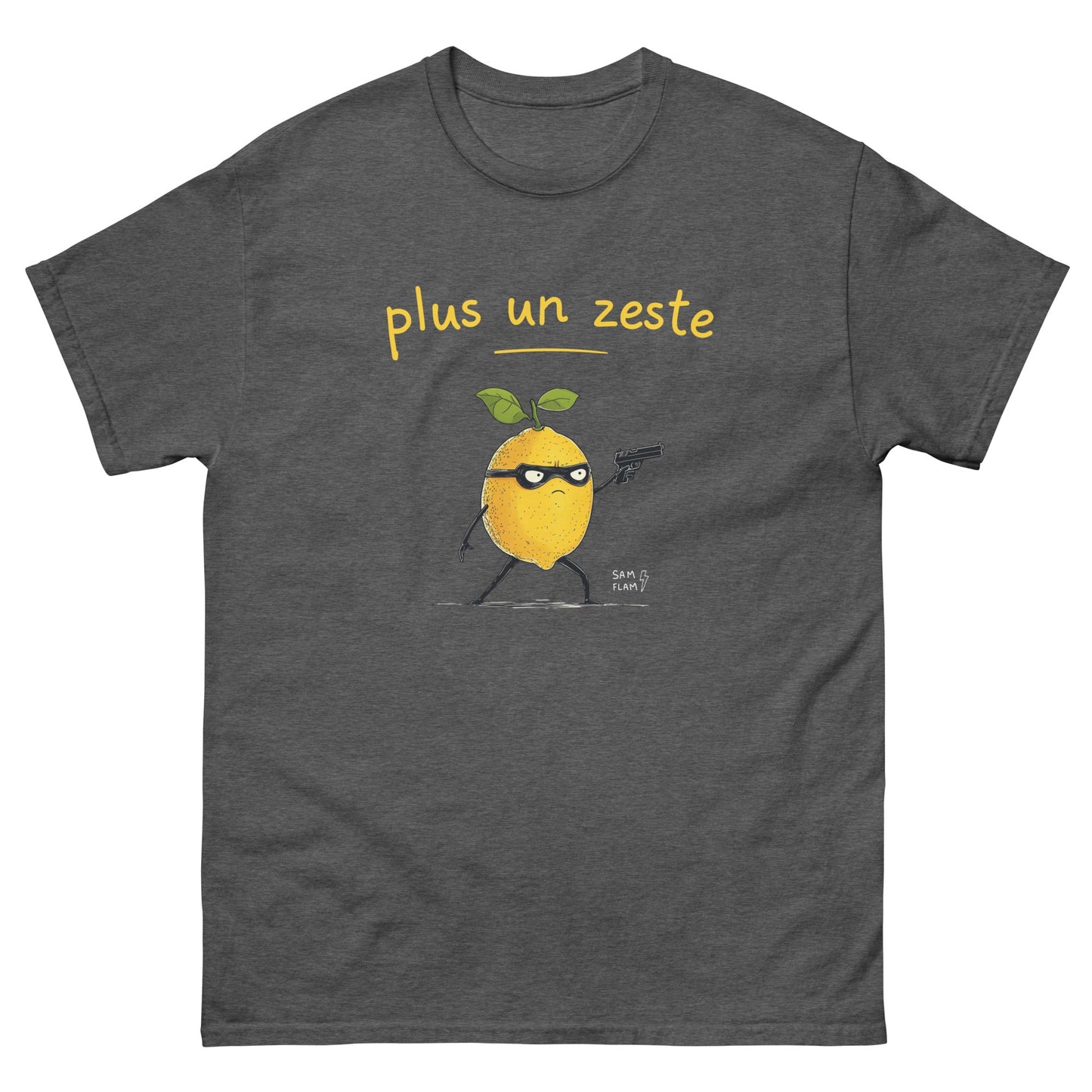 Unisex classic tee "Plus un zeste" - Sam Flam