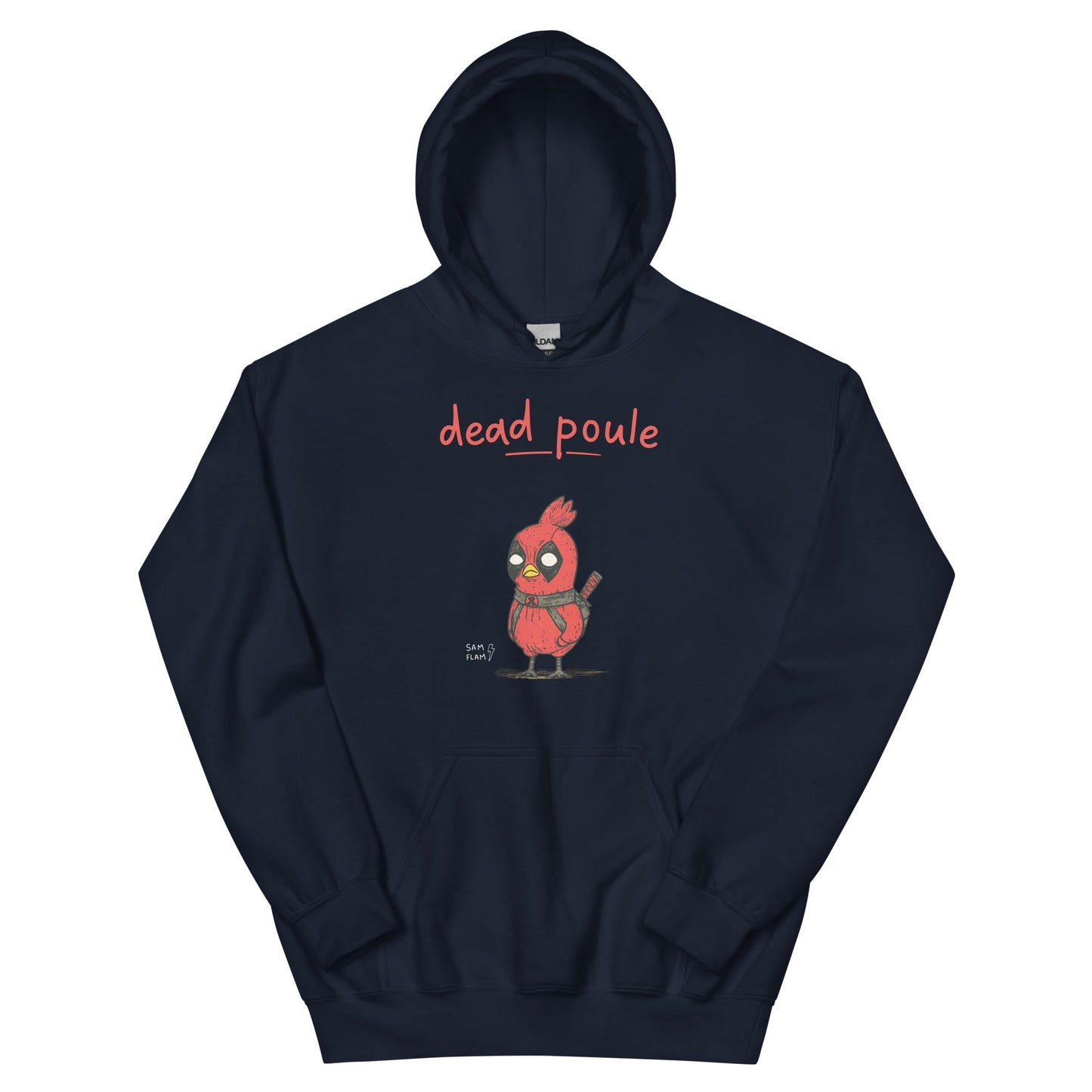Unisex Hoodie "Dead poule" - Sam Flam