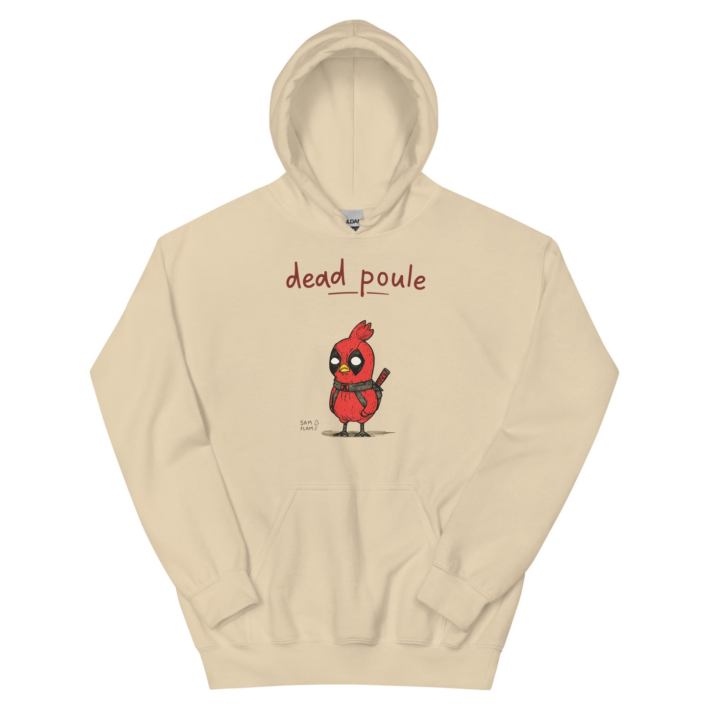 Unisex Hoodie "Dead poule" - Sam Flam