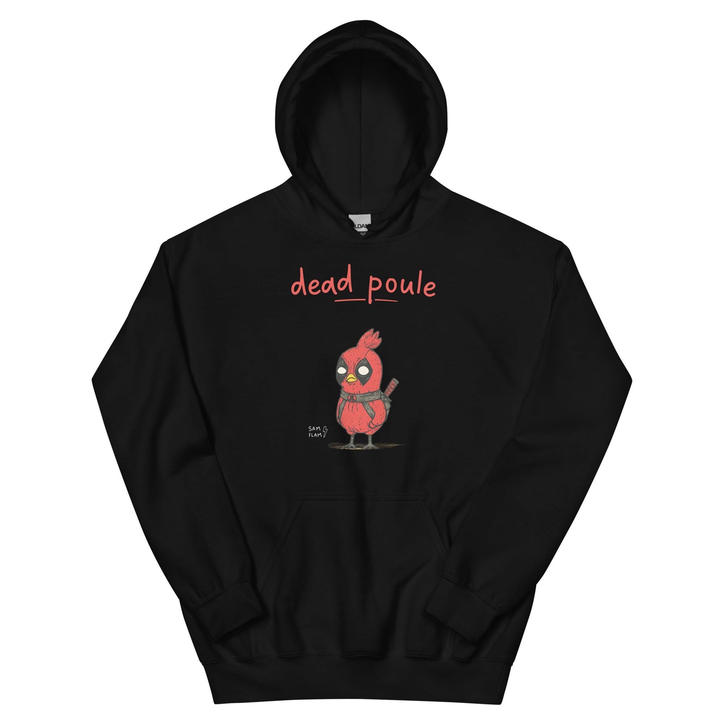 Unisex Hoodie "Dead poule" - Sam Flam