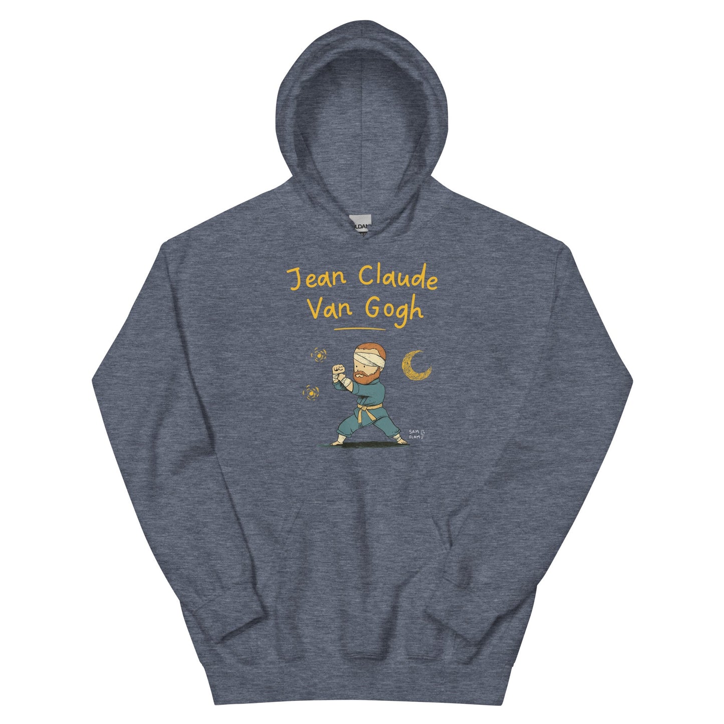 Unisex Hoodie "Jean Claude" - Sam Flam