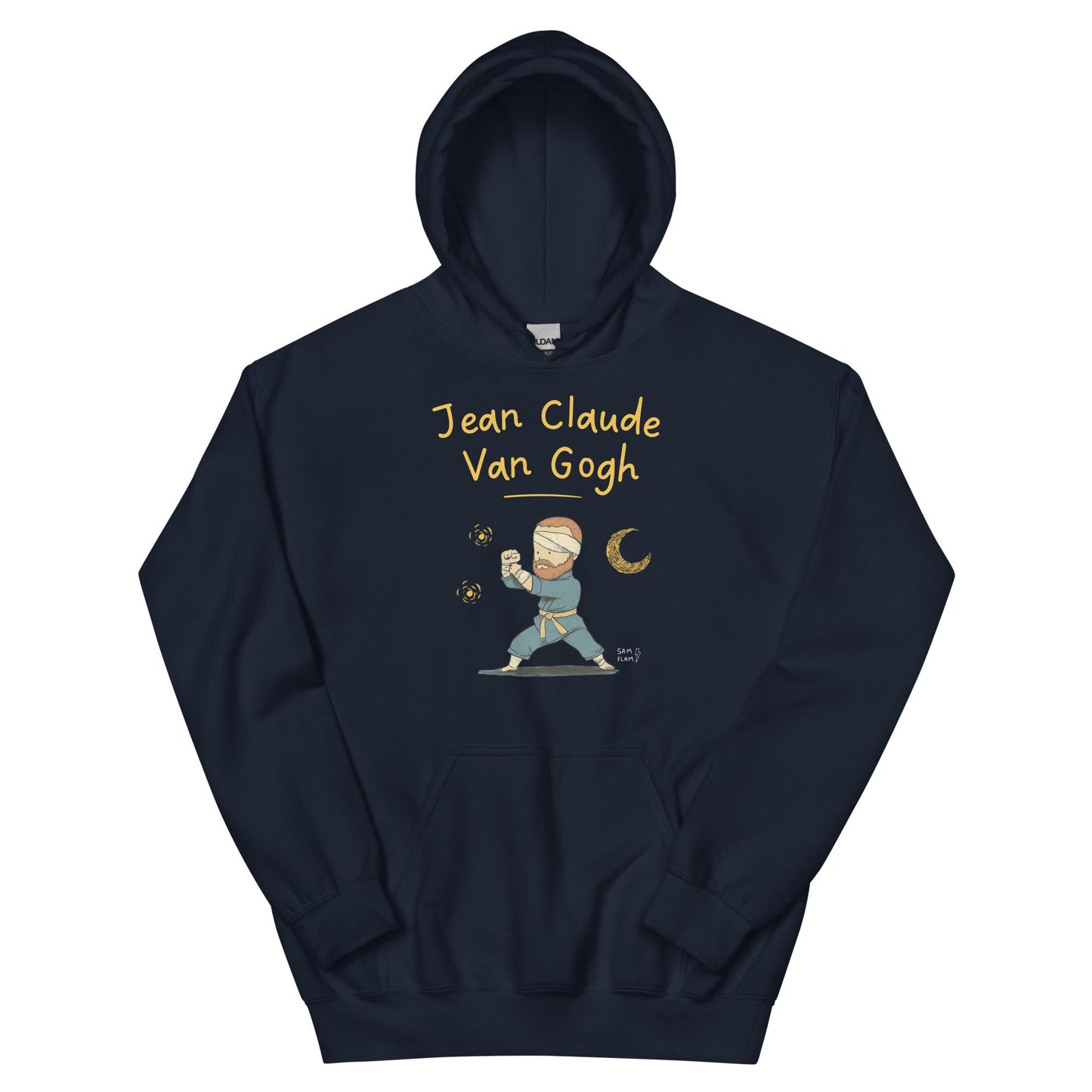 Unisex Hoodie "Jean Claude" - Sam Flam