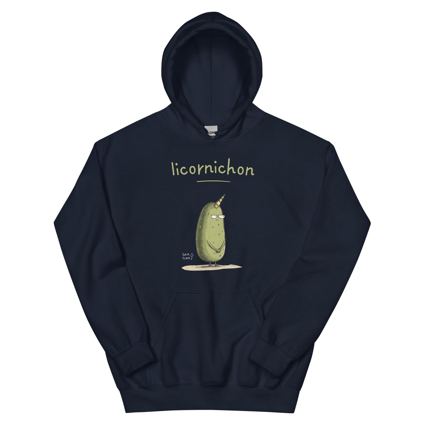 Unisex Hoodie "Licornichon" - Sam Flam