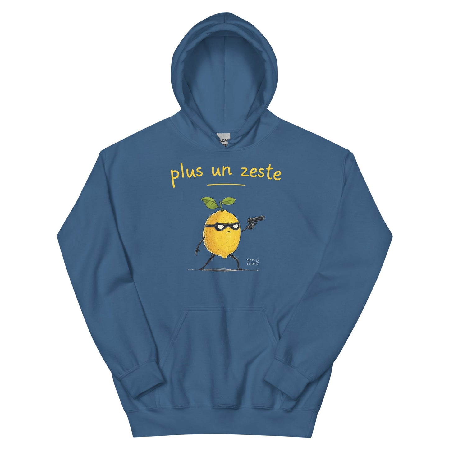 Unisex Hoodie "Plus un zeste" - Sam Flam