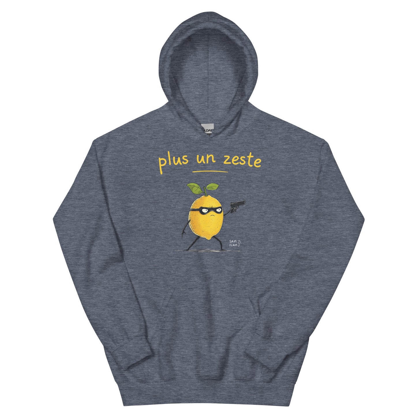 Unisex Hoodie "Plus un zeste" - Sam Flam