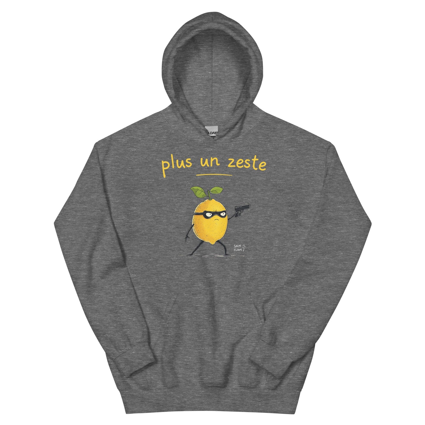 Unisex Hoodie "Plus un zeste" - Sam Flam
