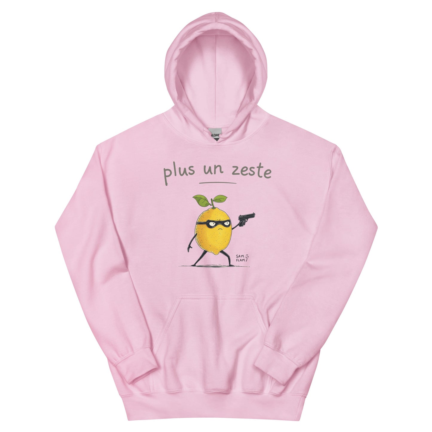 Unisex Hoodie "Plus un zeste" - Sam Flam