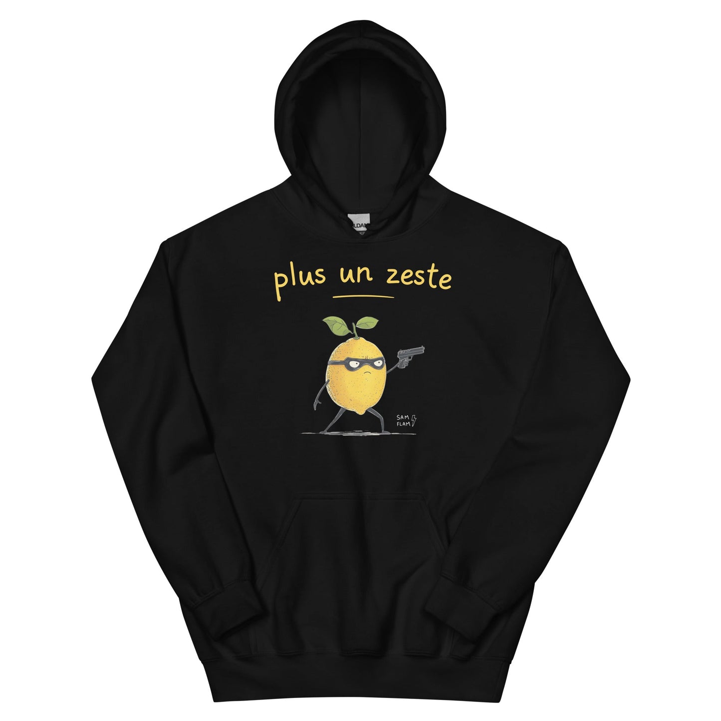 Unisex Hoodie "Plus un zeste" - Sam Flam