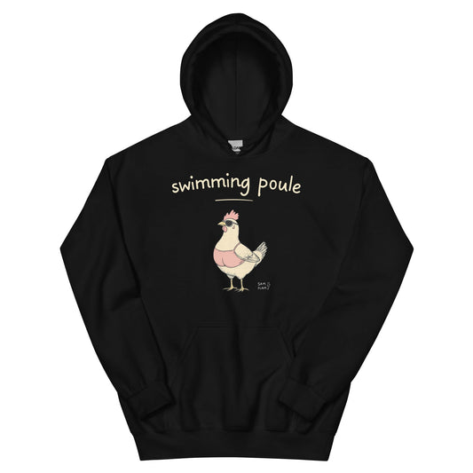Unisex Hoodie "Swimming poule" - Sam Flam