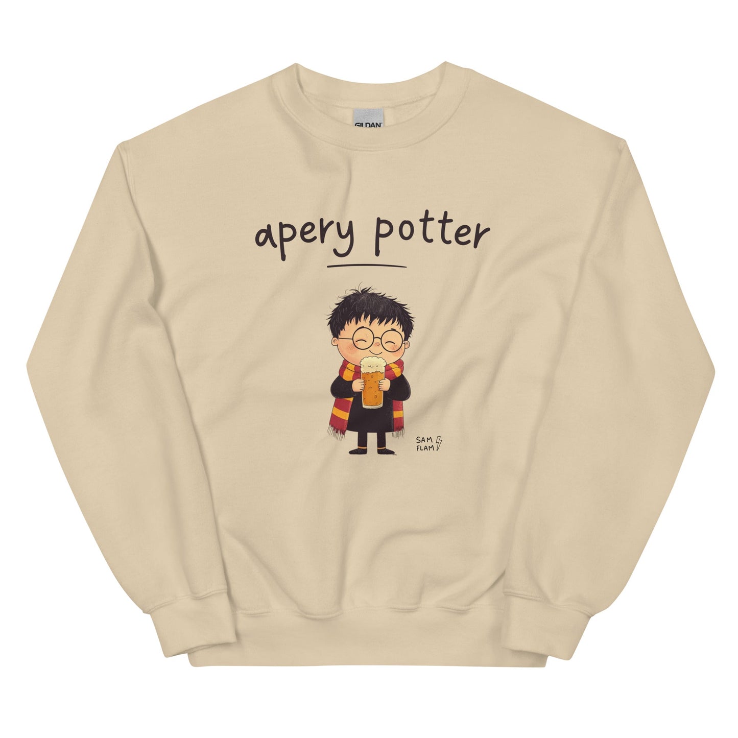 Unisex Sweatshirt "Apery Potter" - Sam Flam