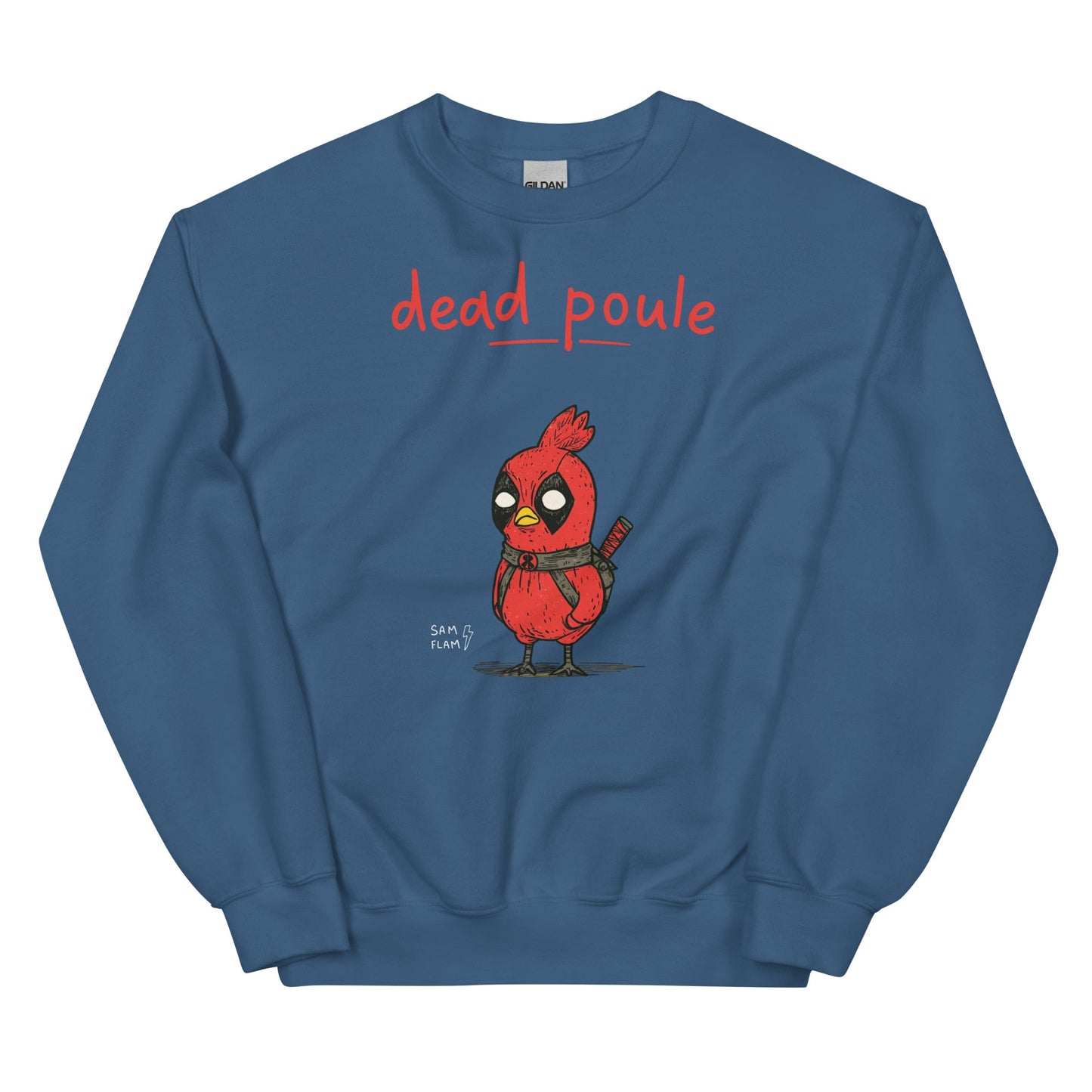 Unisex Sweatshirt "Dead poule" - Sam Flam