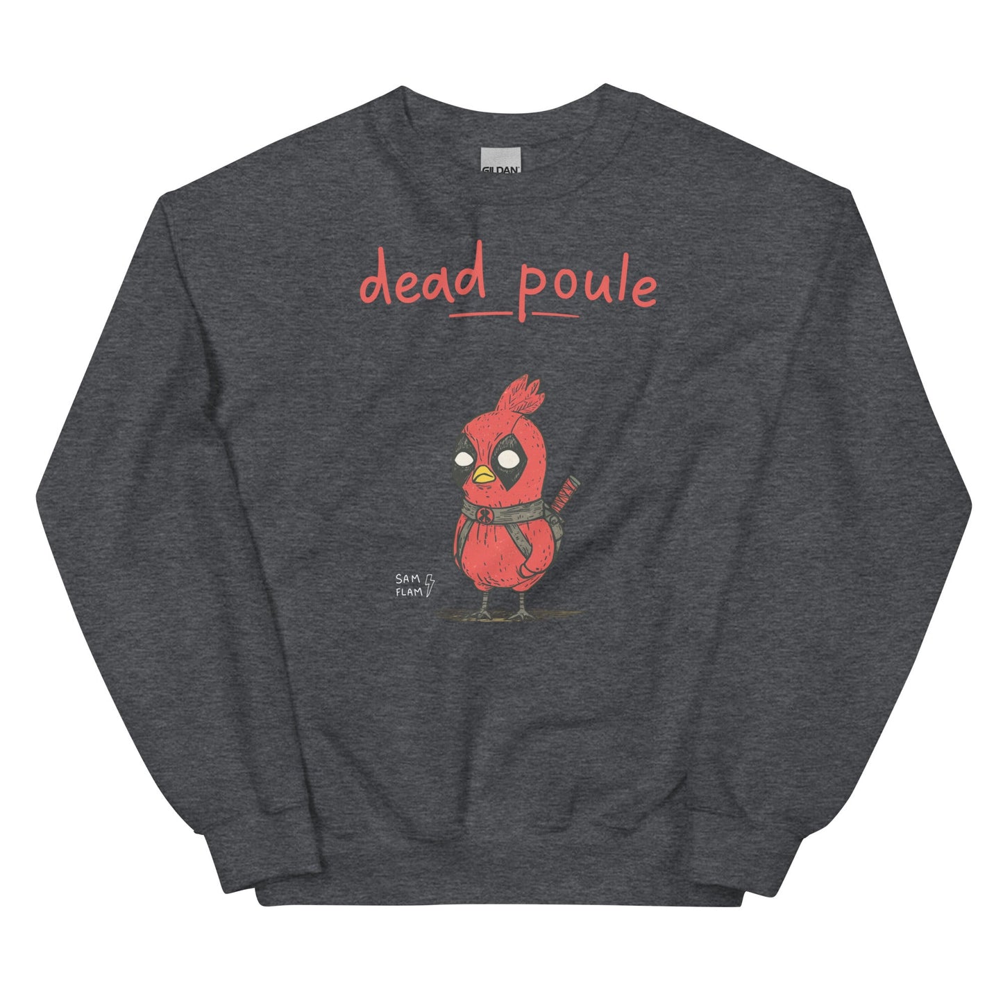 Unisex Sweatshirt "Dead poule" - Sam Flam