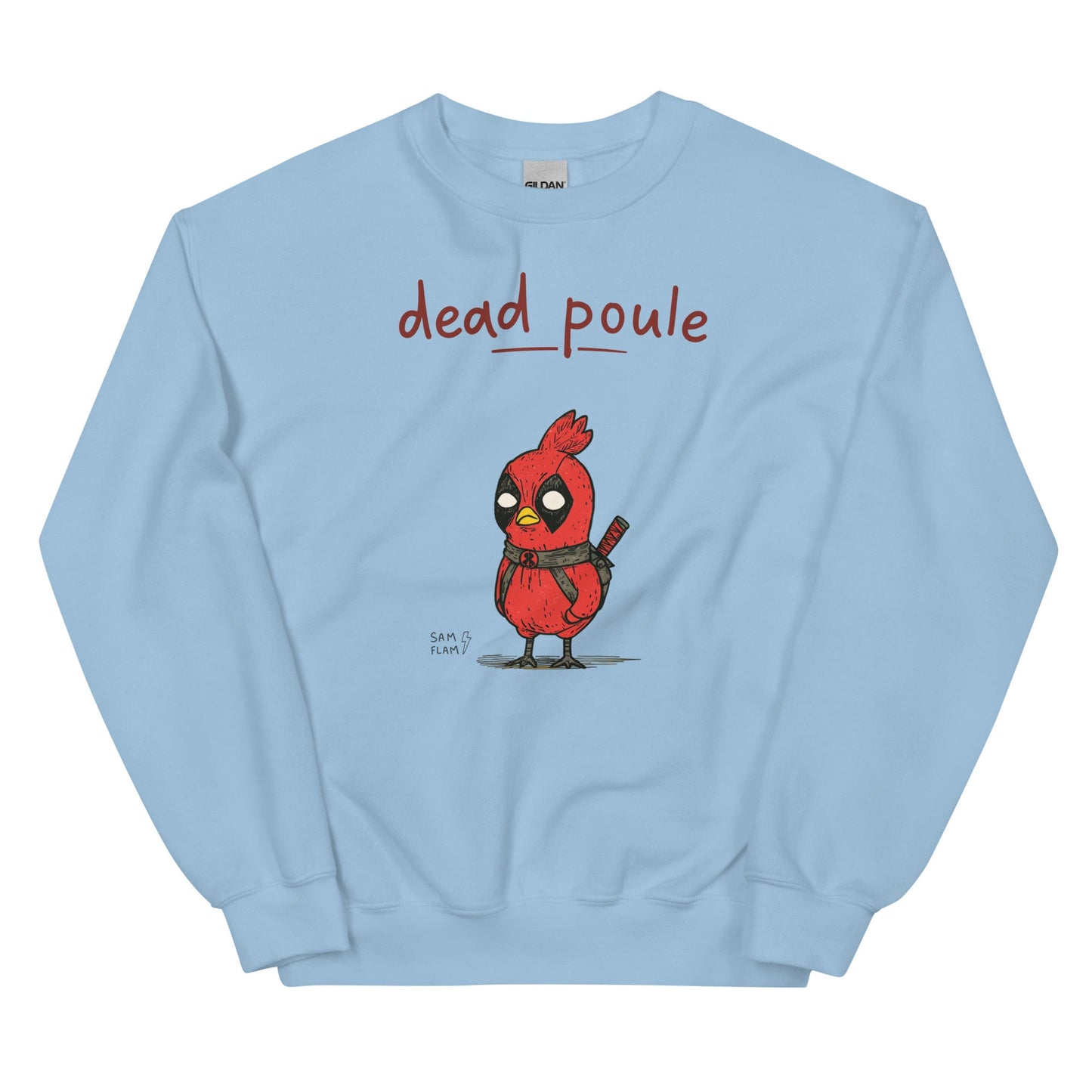 Unisex Sweatshirt "Dead poule" - Sam Flam