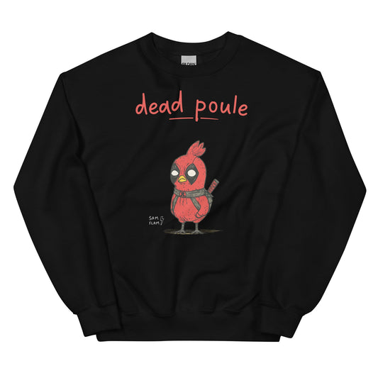 Unisex Sweatshirt "Dead poule" - Sam Flam