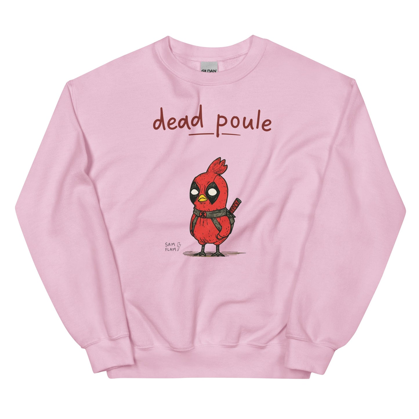 Unisex Sweatshirt "Dead poule" - Sam Flam