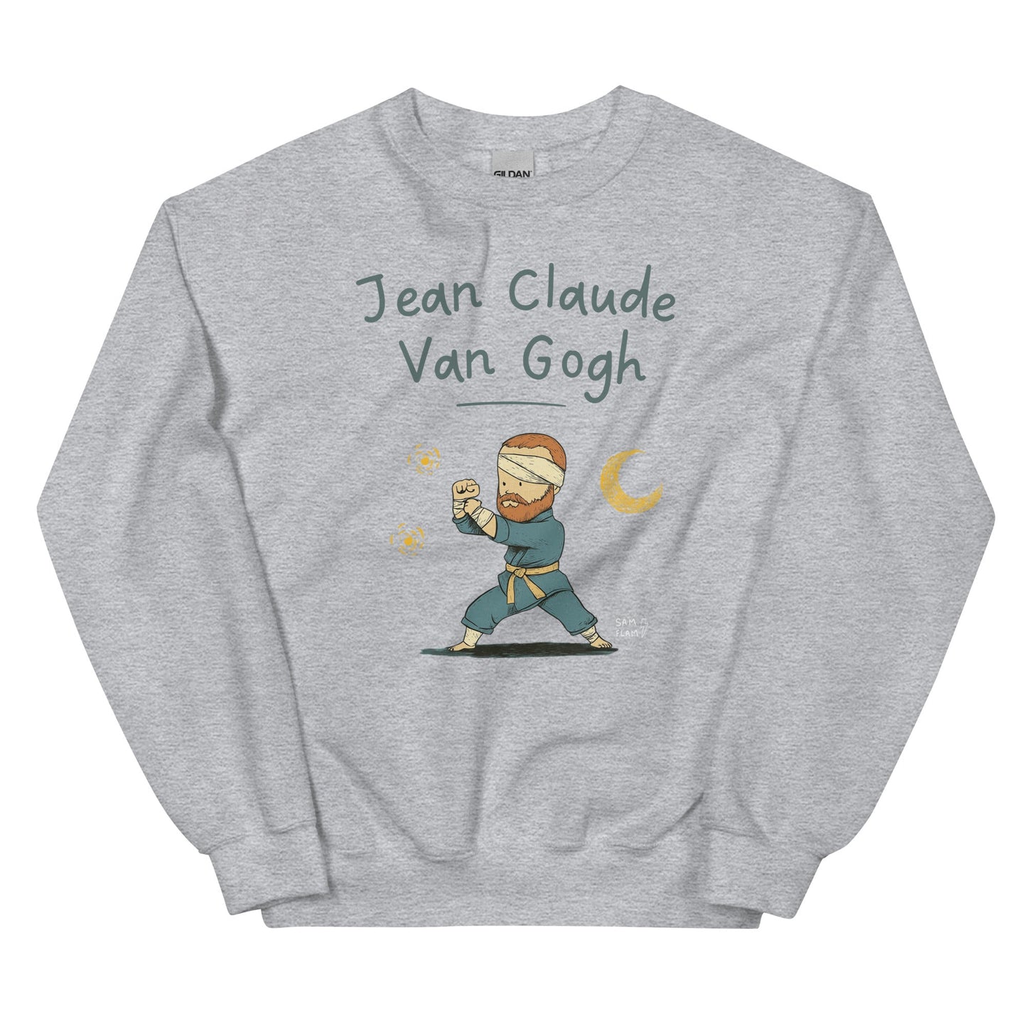 Unisex Sweatshirt "Jean Claude" - Sam Flam